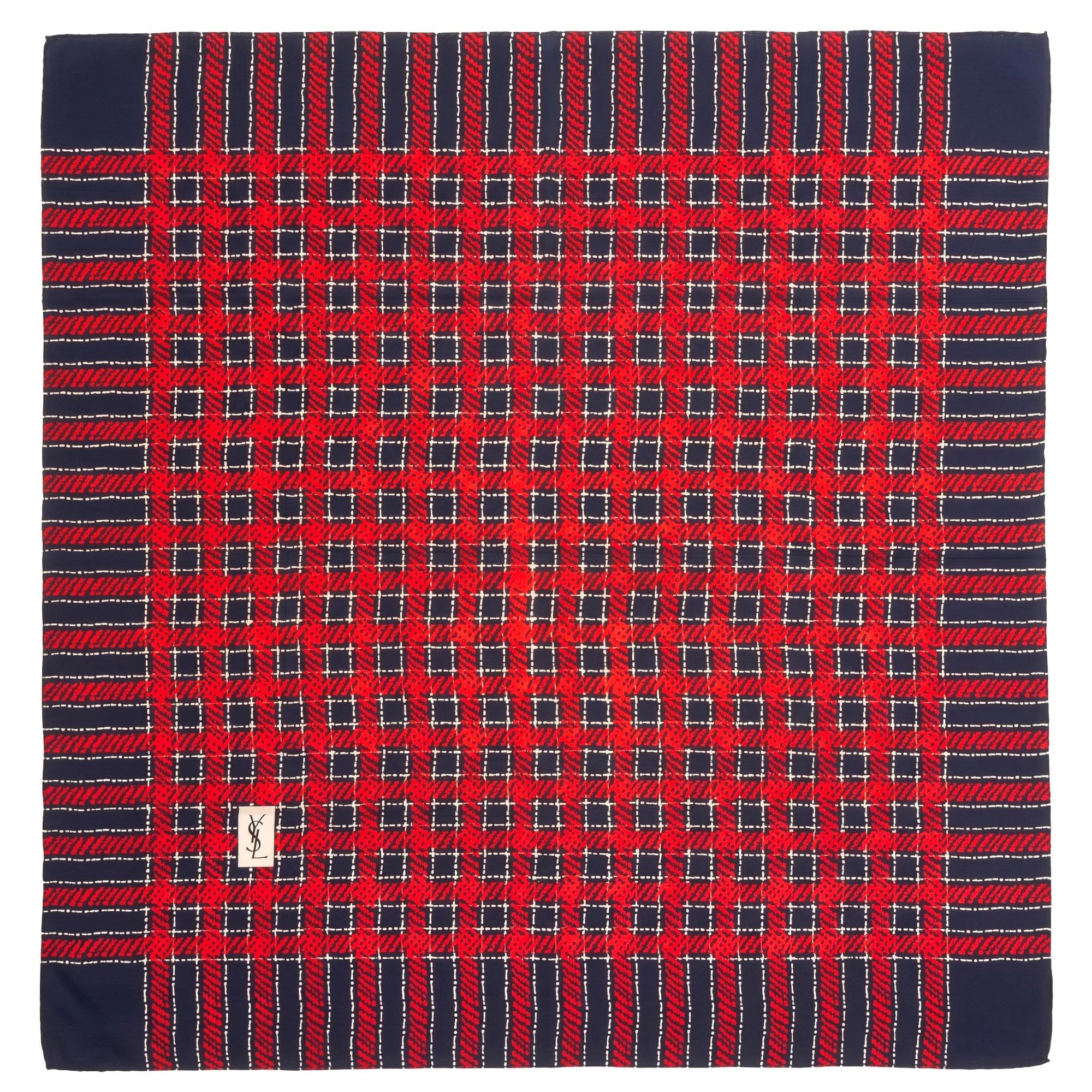 Yves Saint Laurent - Tre foulard in seta