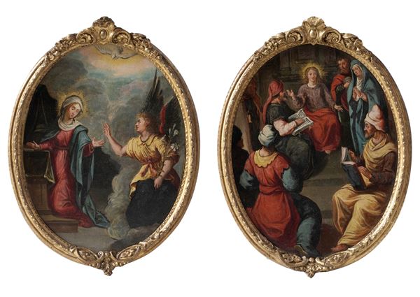 Scuola del XVIII secolo Episodi della vita di Cristo
