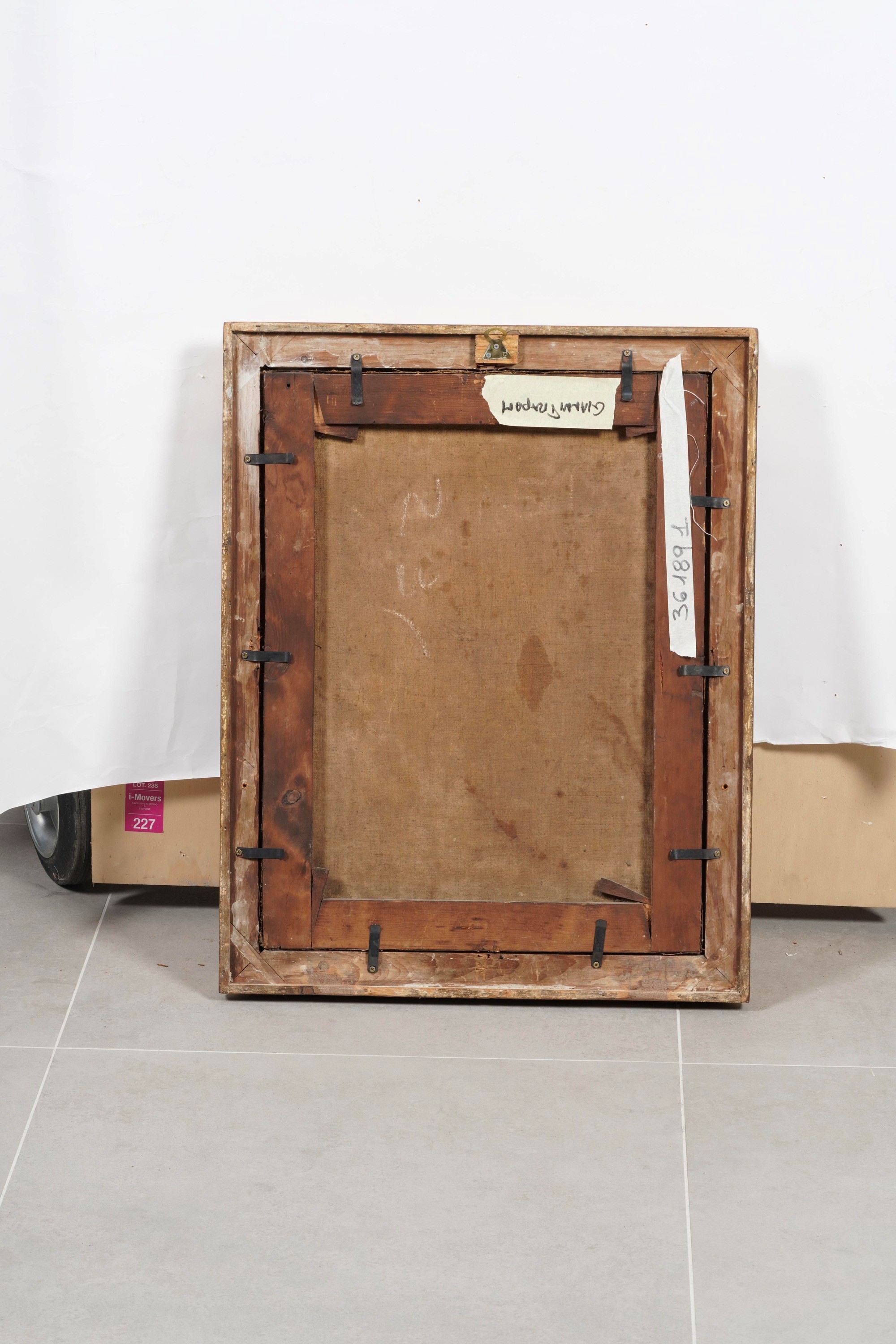 Scuola del XVIII secolo, Sposalizio mistico di Santa Caterina, olio su tela