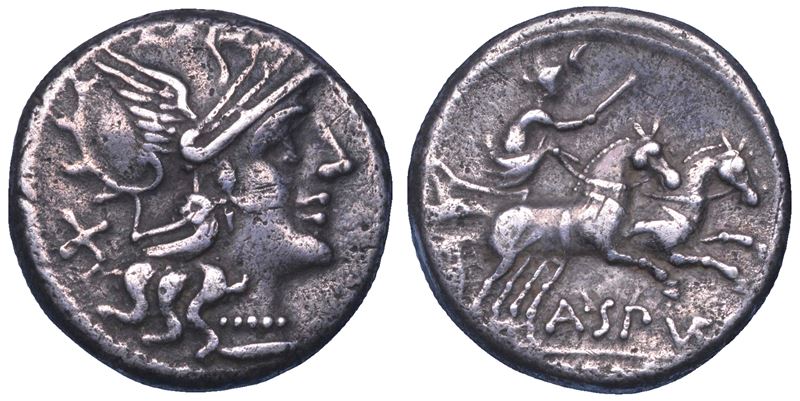 SPURILIA. A. Spurilius. 139 a.C. Denario.  - Asta Numismatica - Cambi Casa d'Aste