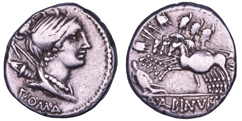POSTUMIA. Postumius Albinus, 96 a.C. Denario.  - Auction Numismatics - Cambi Casa d'Aste