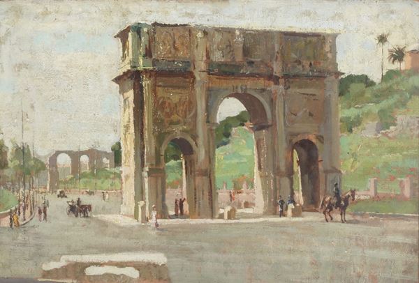 Anonimo del XIX-XX secolo Arco di trionfo