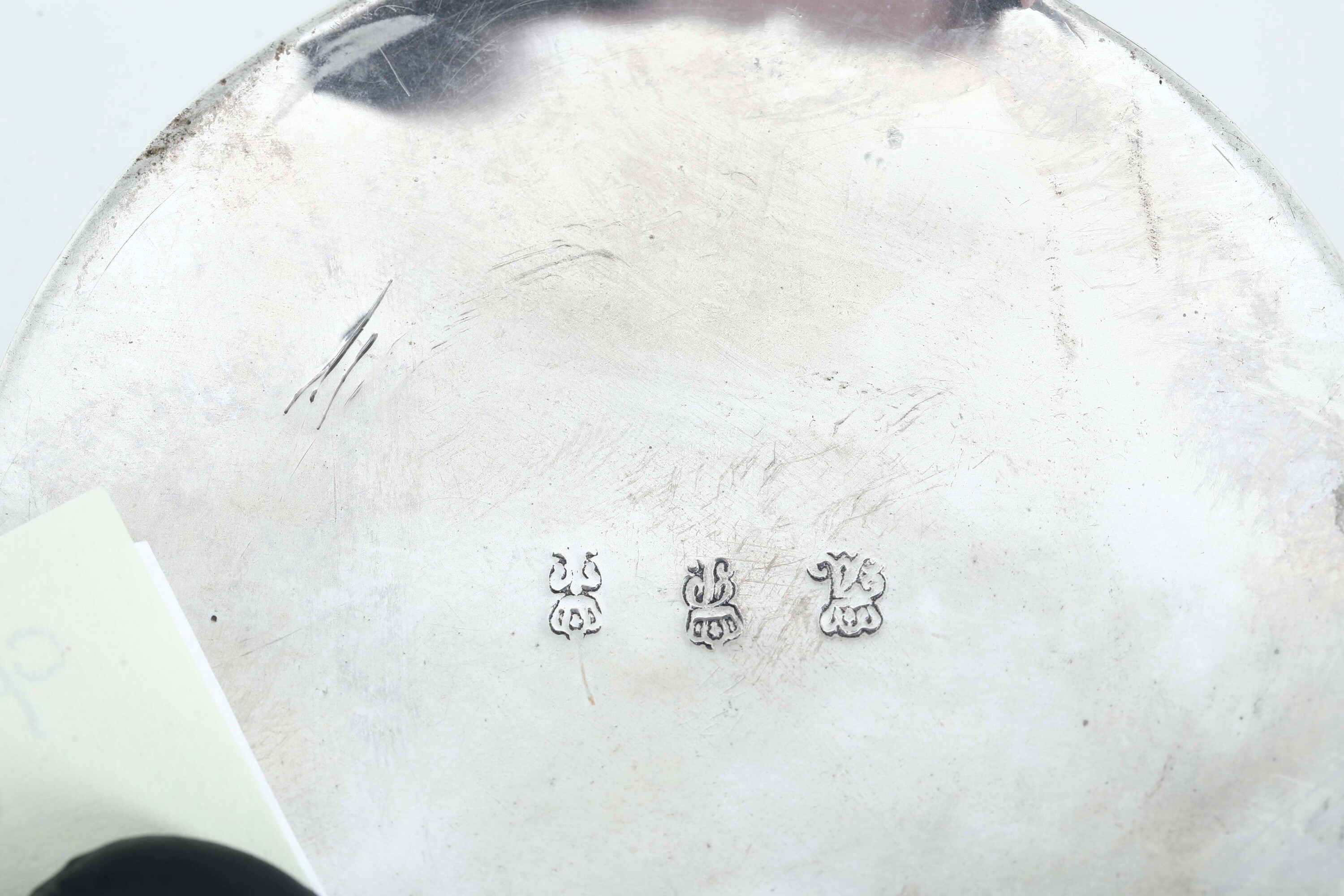 Scatola porta tè, argento fuso e sagomato, Germania (Hanau), XIX-XX secolo