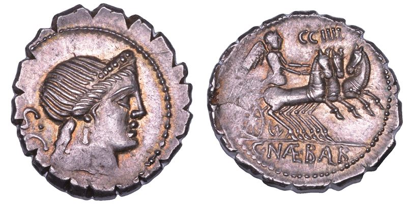 NAEVIA. C. Naevius Balbus, 79 a.C. Denario serrato.  - Auction Numismatics - Cambi Casa d'Aste