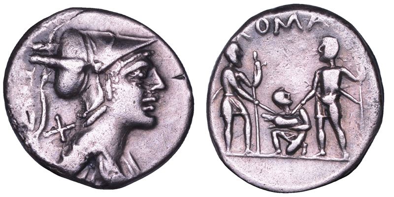 VETURIA. Ti. Veturius, 137 a.C. Denario.  - Asta Numismatica - Cambi Casa d'Aste