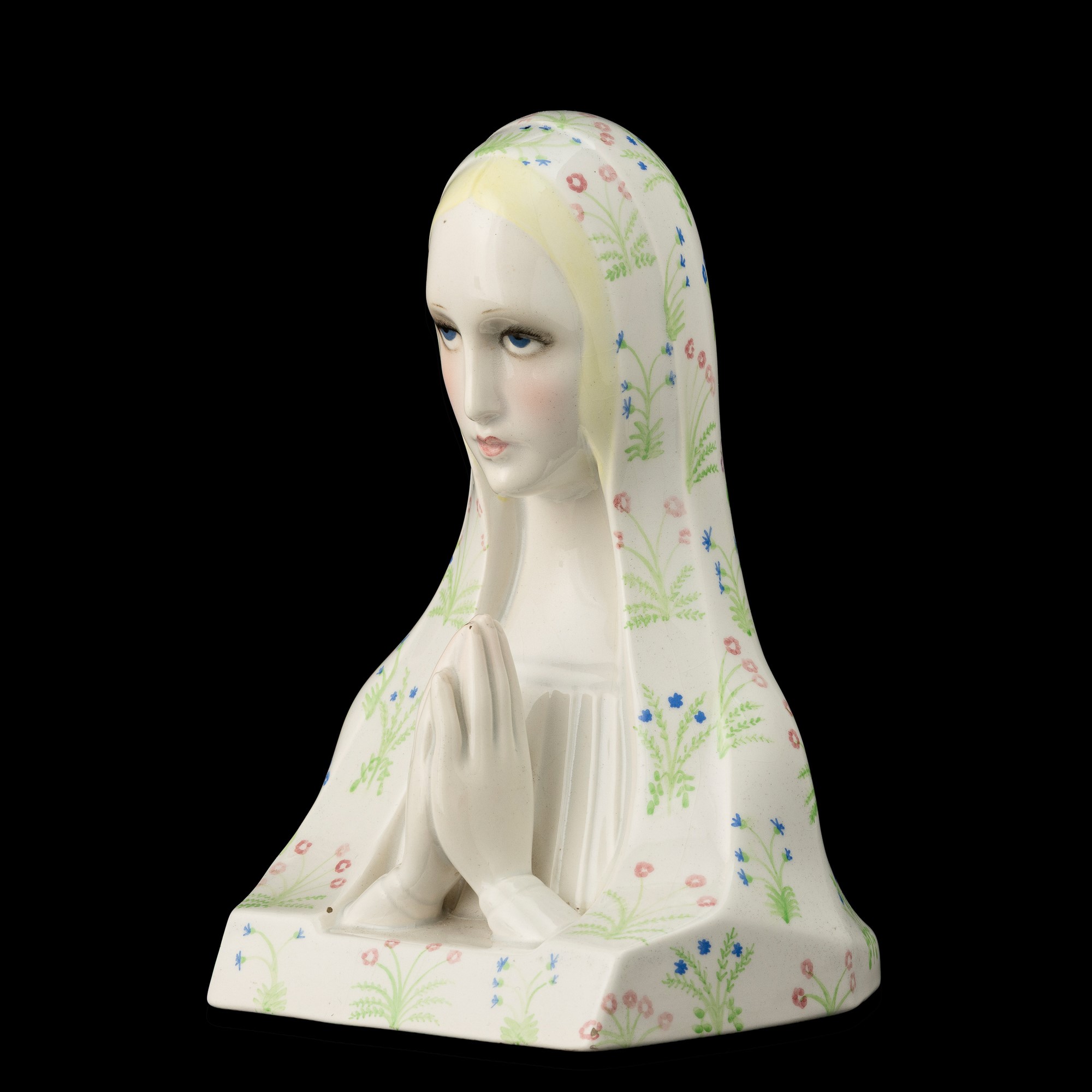 Paola Bologna - Lenci Torino 1932 – Busto di Madonna in preghiera