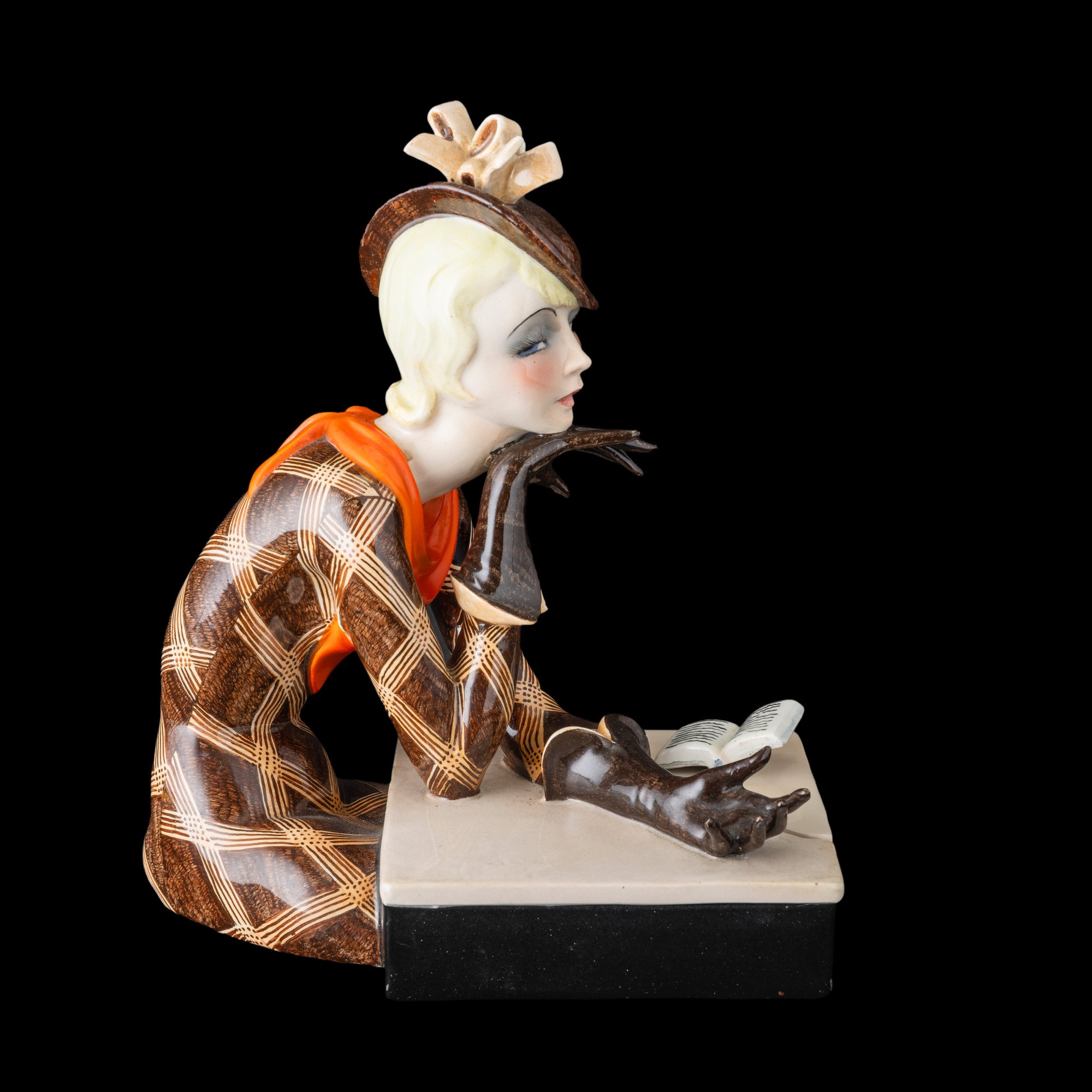 Helen König Scavini - Lenci, Torino 1932, Al caffè