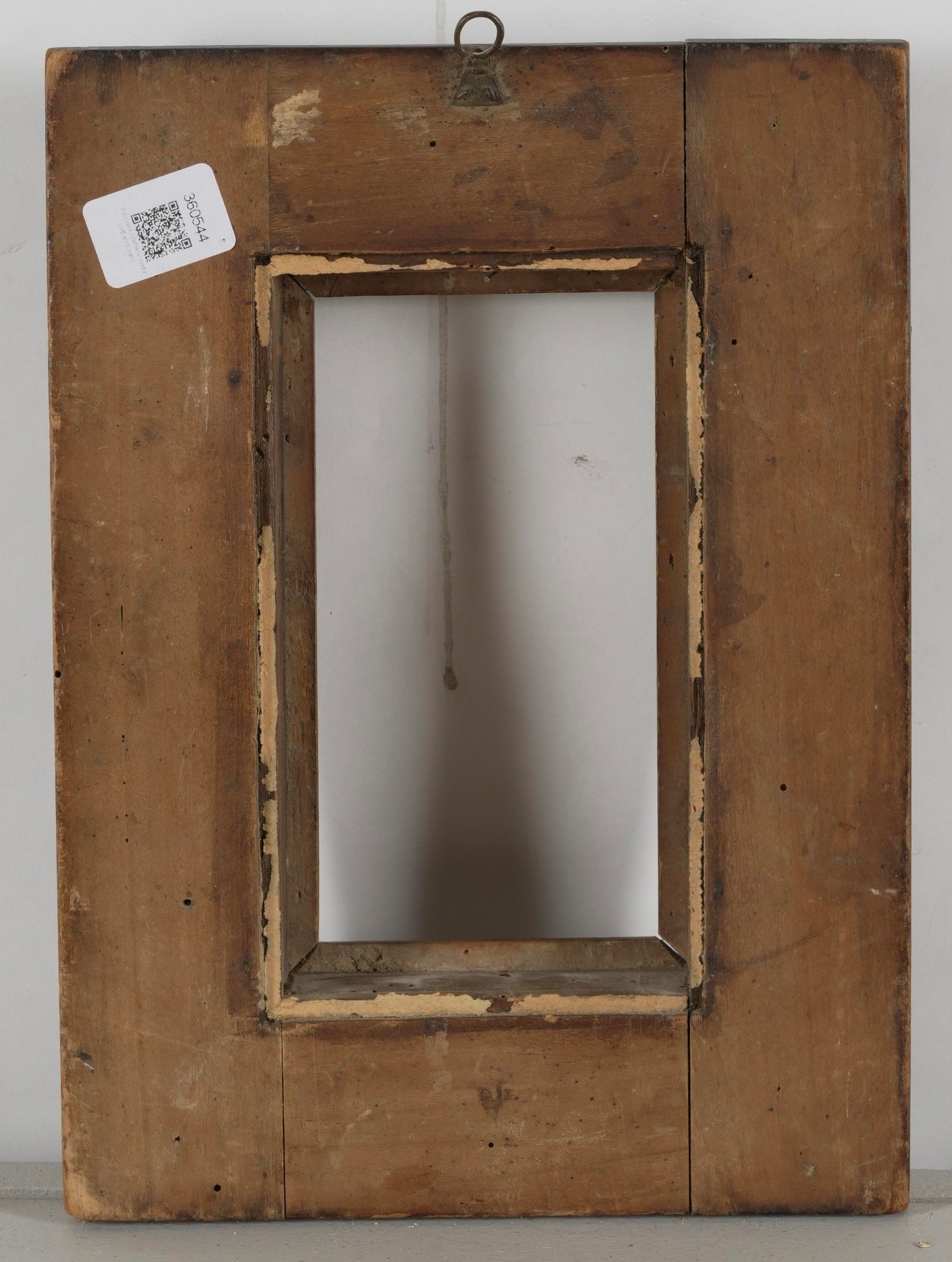 Cornice, Italia centrale XVIII secolo, legno ebanizzato e dorato