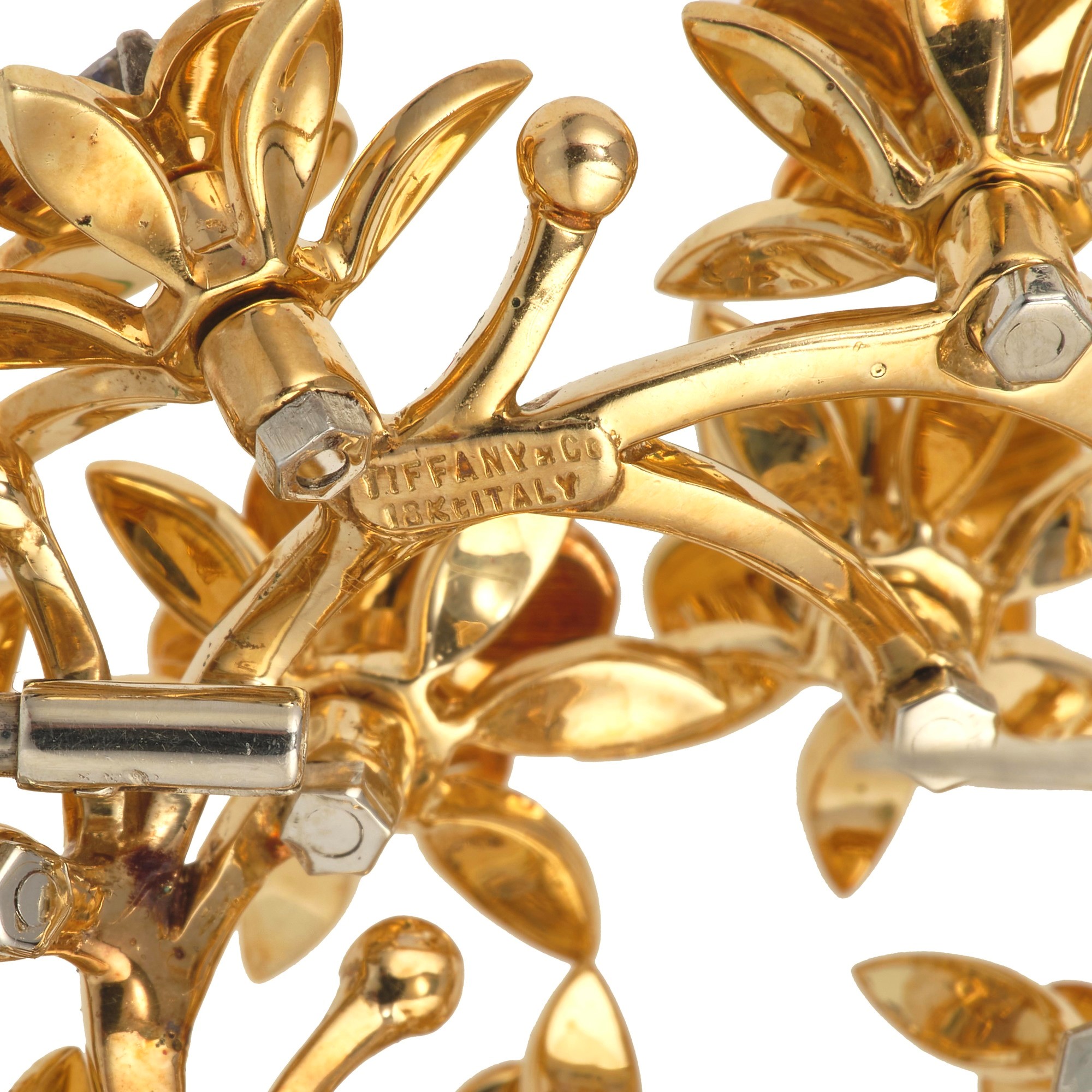 Tiffany&co. Spilla con Smalti Policromi e Diamanti