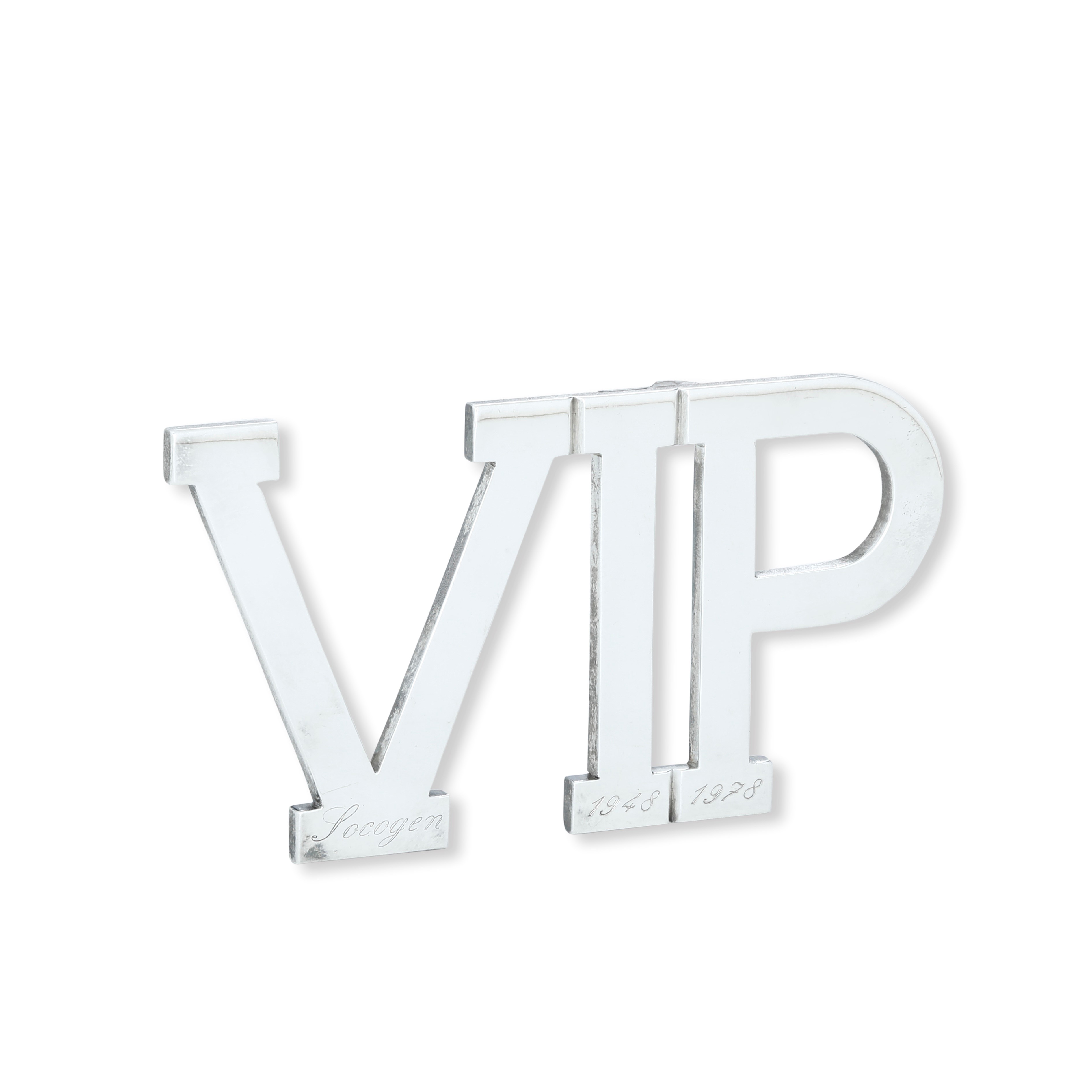 Argenteria artistica italiana per Maison Bulgari (acronimo VIP), XX-XXI secolo, argento 925 fuso ...
