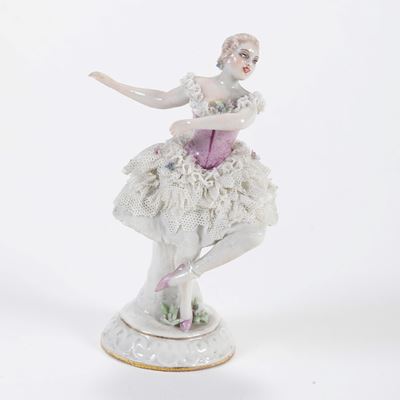 Germania, Manifattura della Turingia, Figura di ballerina in porcellana