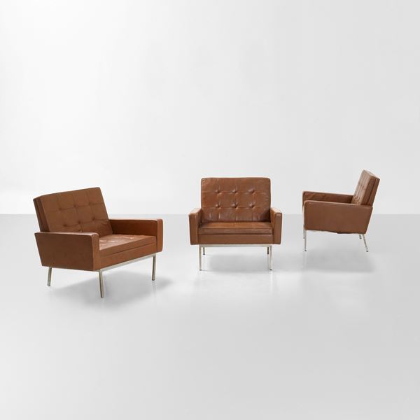 Florence Knoll - Tre poltrone