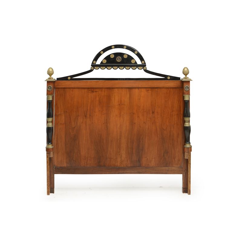 Testiera di letto matrimoniale in stile Impero  - Auction Antiques and Frames - Cambi Casa d'Aste