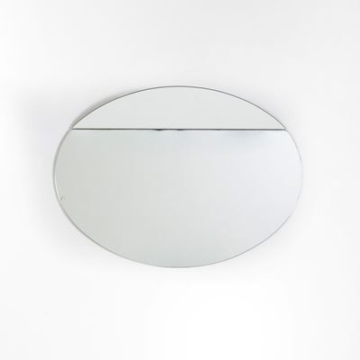 Specchiera mod. Iseo, cristallo specchiato su ABS