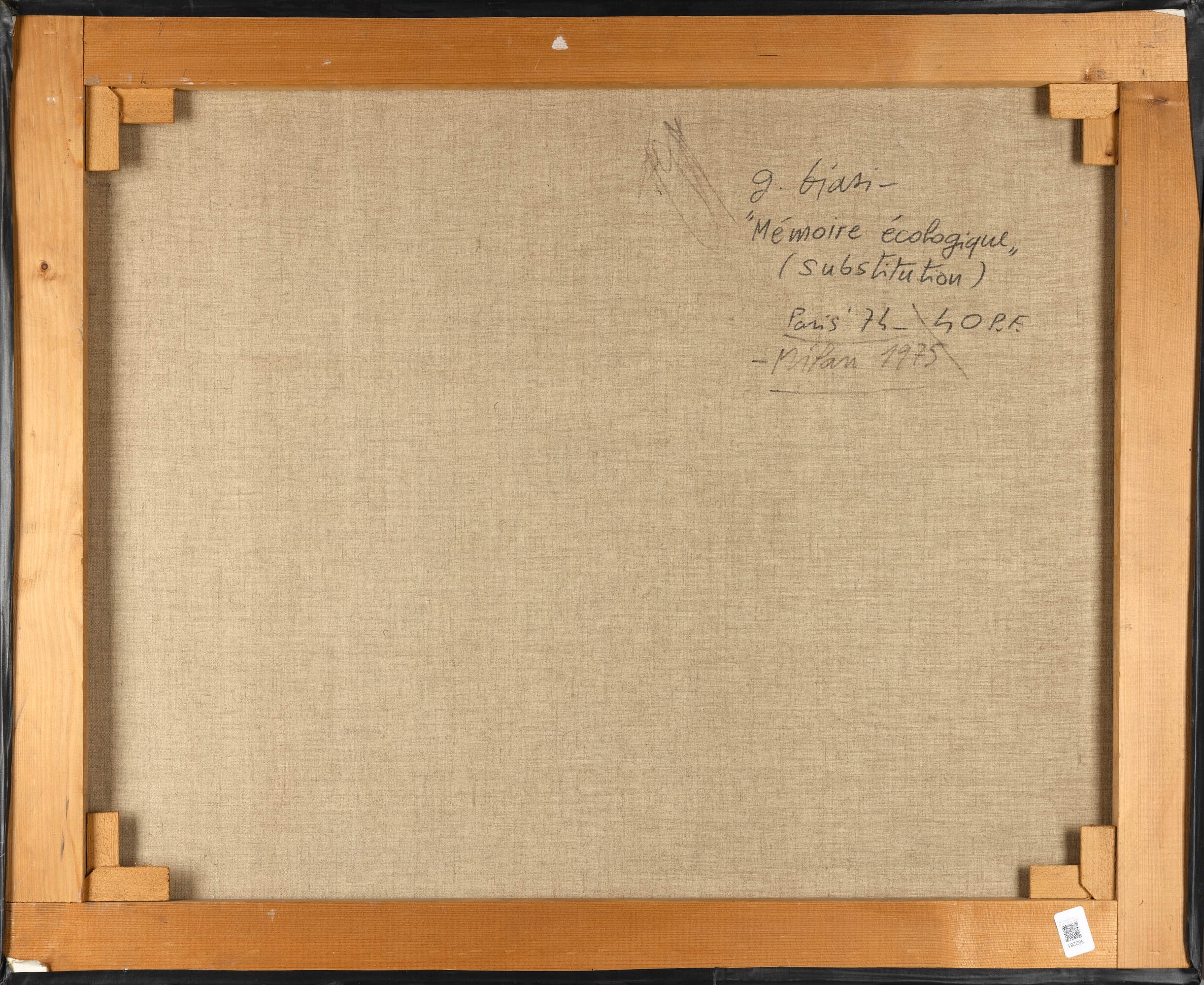 Memoire ecologique (substitution)