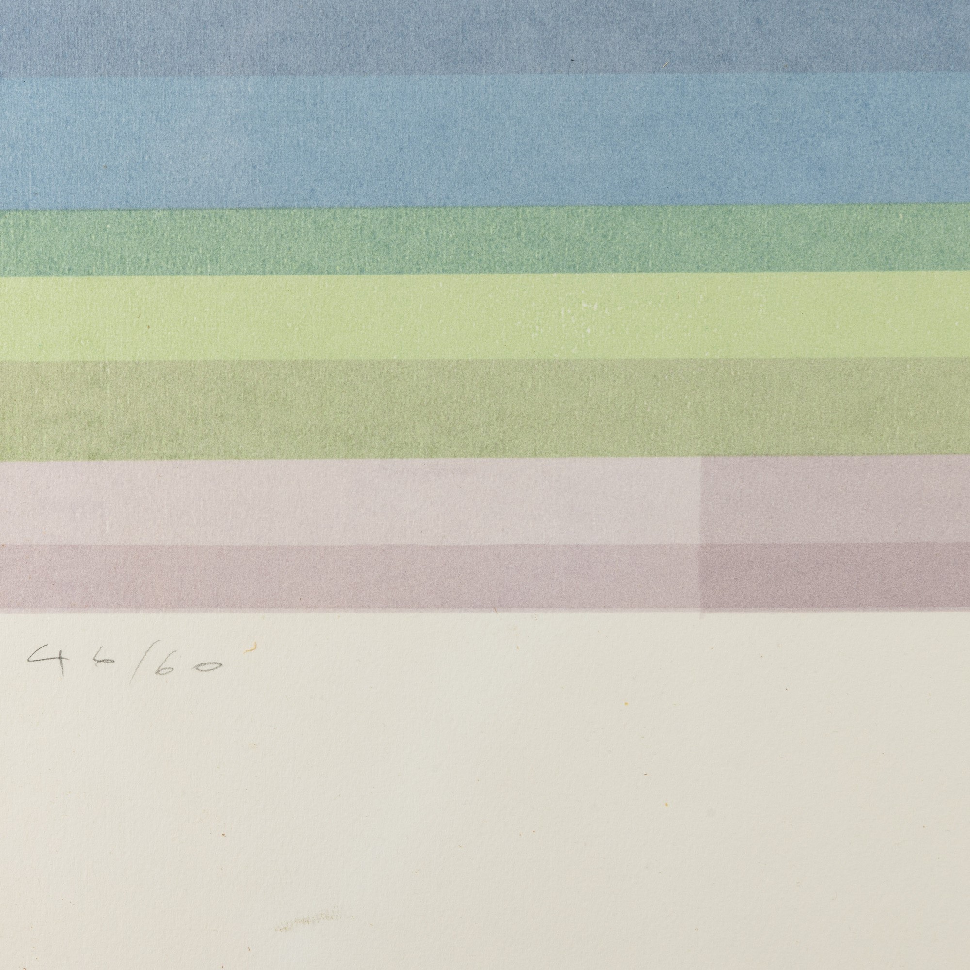 Vittorio Matino - Senza titolo, litografia, 1974