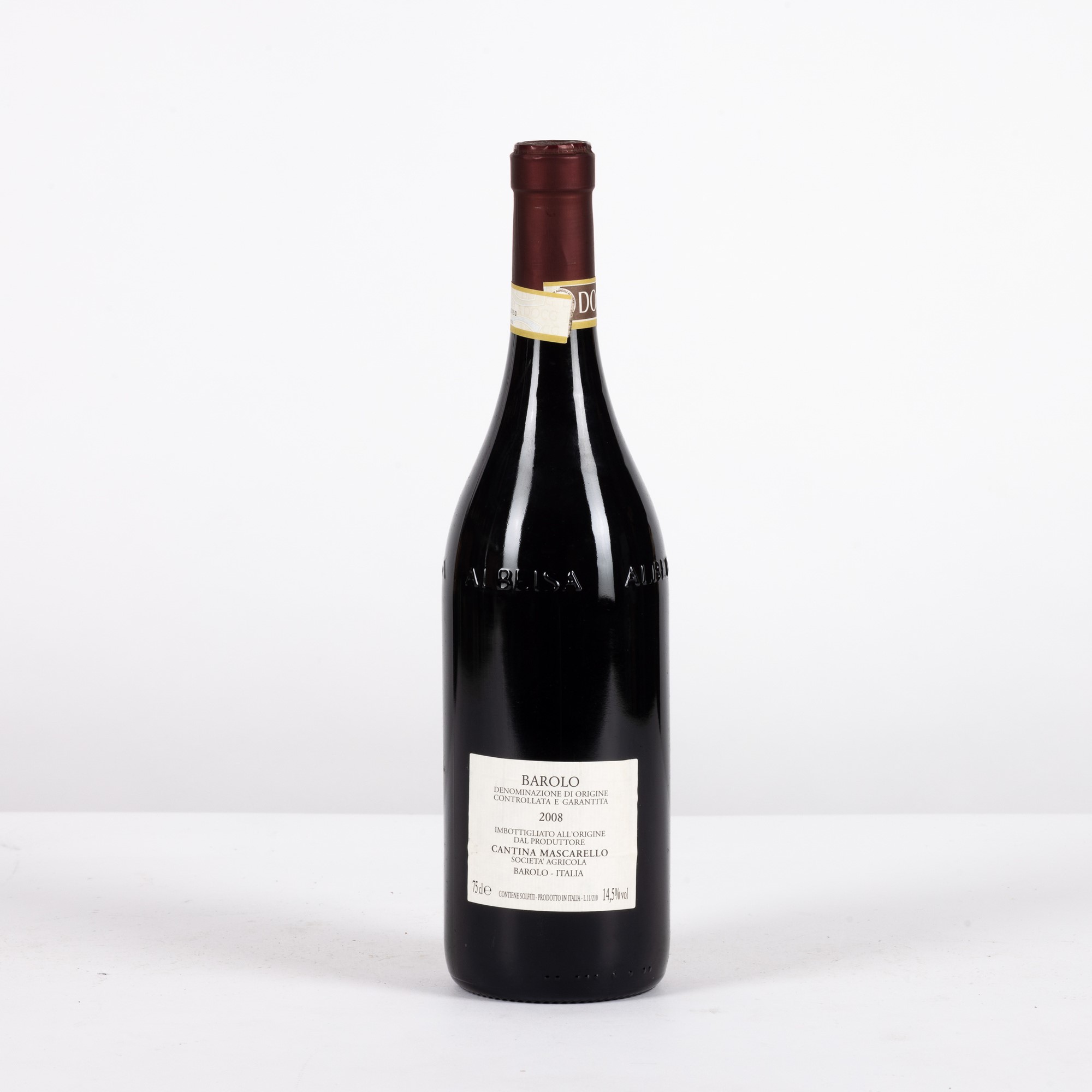 Barolo, Bartolo Mascarello Artist Label 2008
