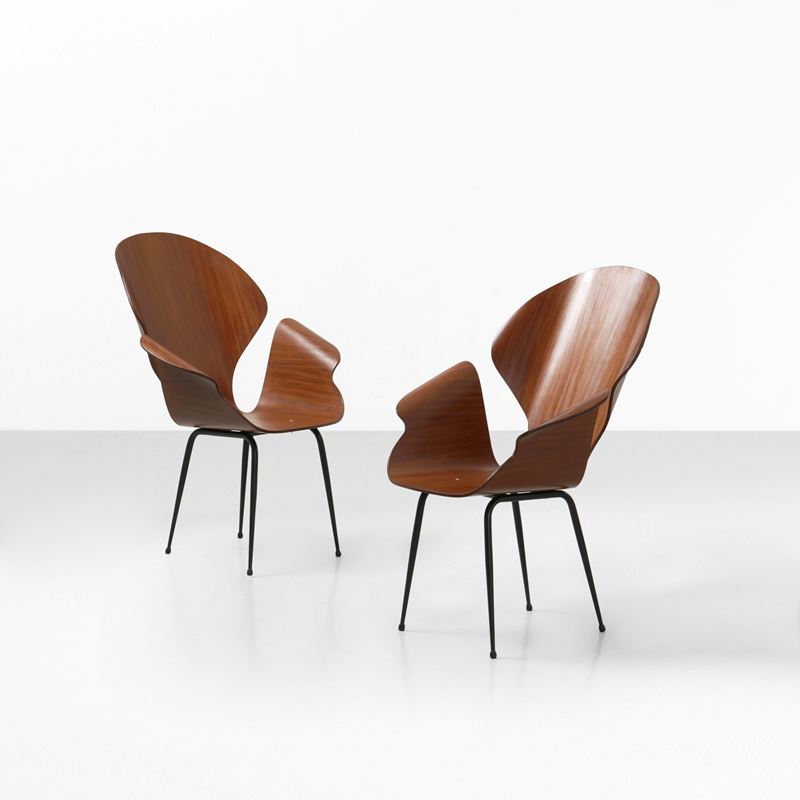 Carlo Ratti : Due poltrone  - Asta Design Lab - Cambi Casa d'Aste