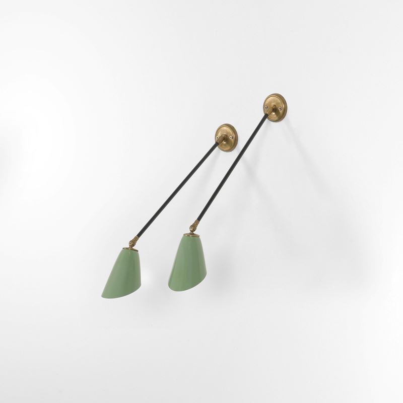 Due lampade da parete  - Asta Design Lab - Cambi Casa d'Aste