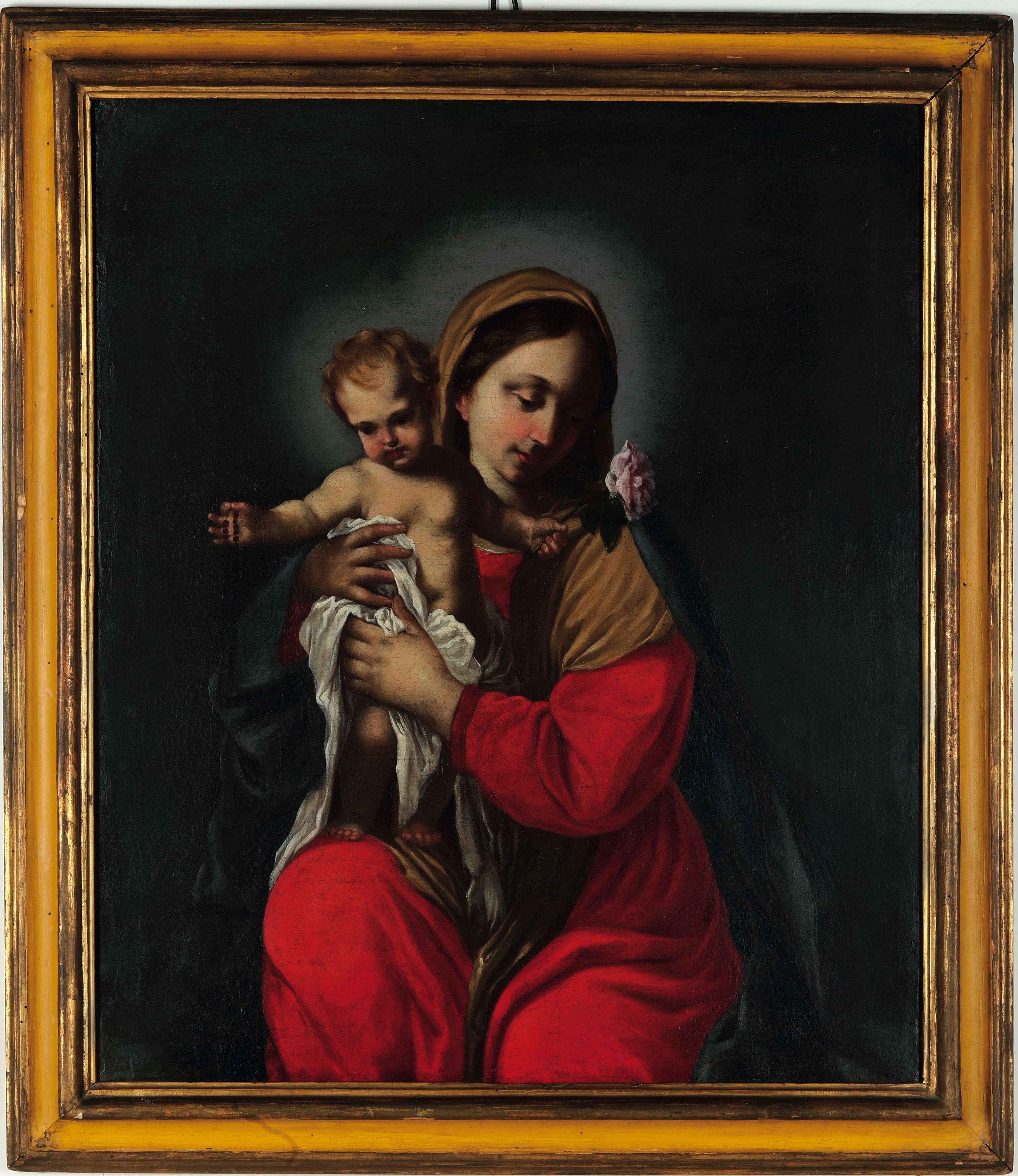 Carlo Cignani - Madonna con il Bambino, olio su tela