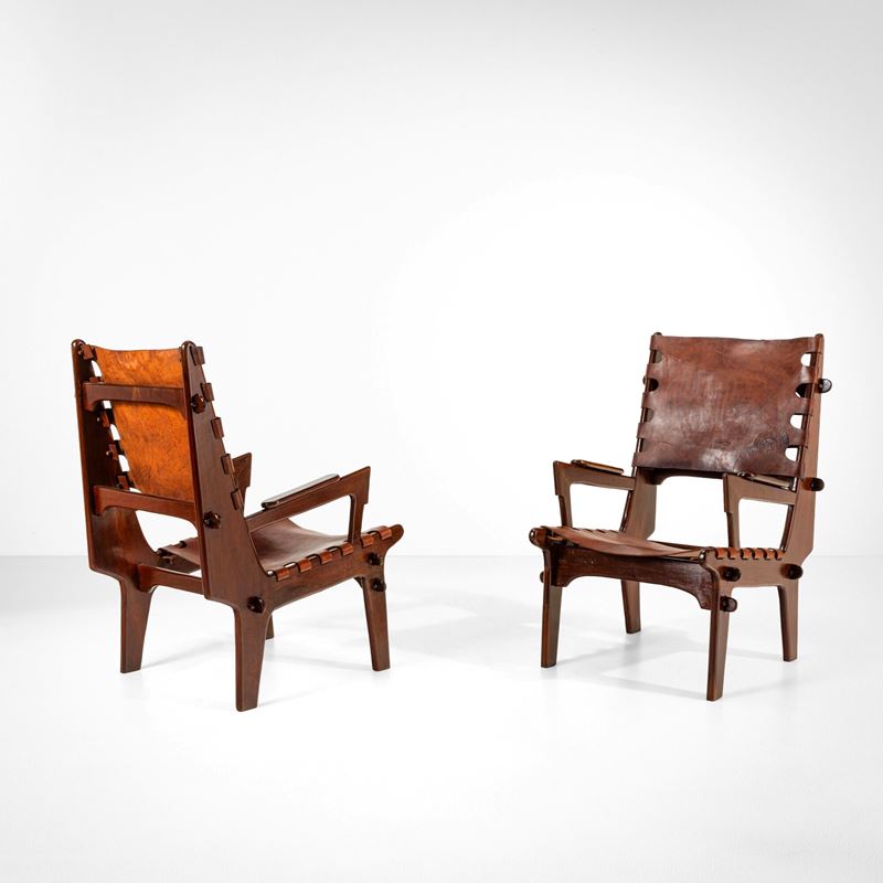 Angel Pazmino : Due poltrone  - Auction 20th-century furniture - Cambi Casa d'Aste