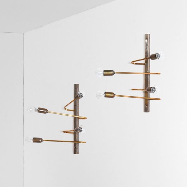 Due lampade da parete