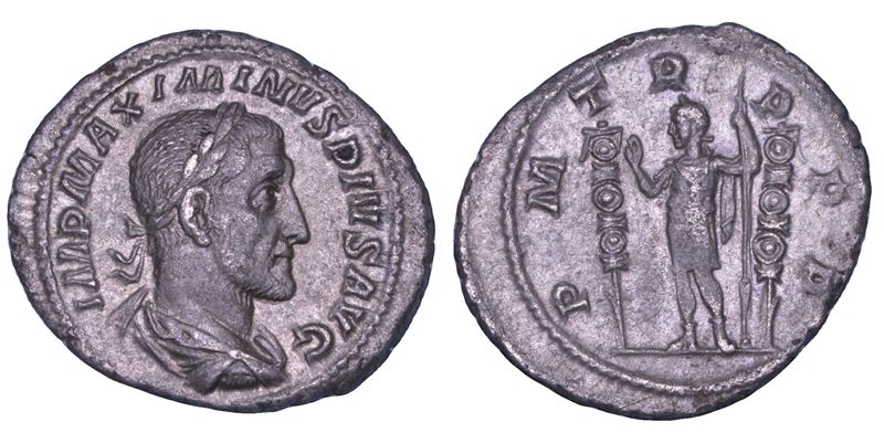MASSIMINO I, 235-238. Denario, 235.  - Asta Numismatica - Cambi Casa d'Aste
