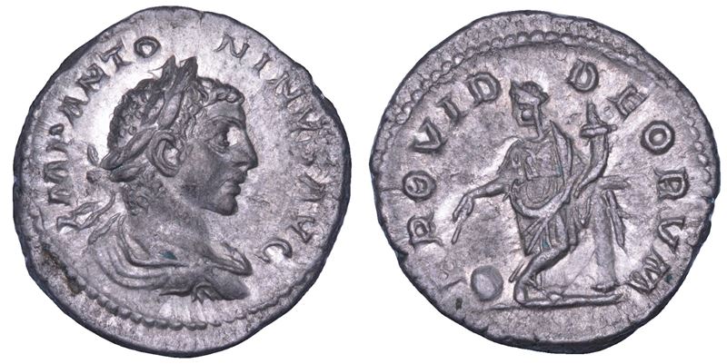 ELIOGABALO, 218-222. Denario. Roma.  - Auction Numismatics - Cambi Casa d'Aste