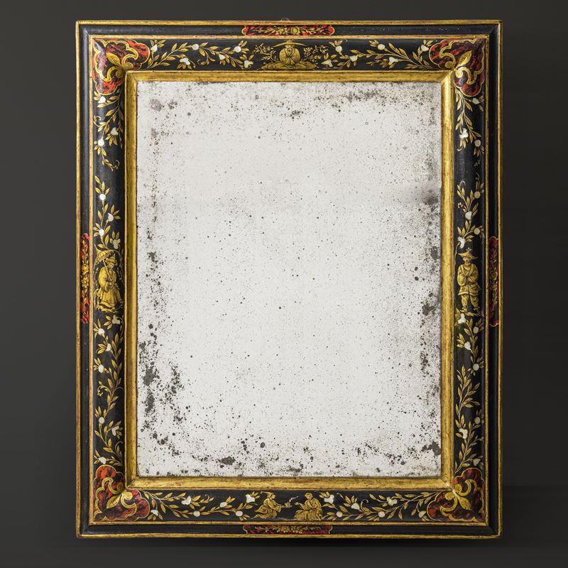 Specchiera a chinoiserie. Venezia, XVIII secolo    - Auction Fine Art Selection - Cambi Casa d'Aste