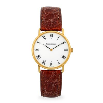 Solo tempo Ref. 111.1.09, oro giallo 18k, quadrante bianco con numeri romani