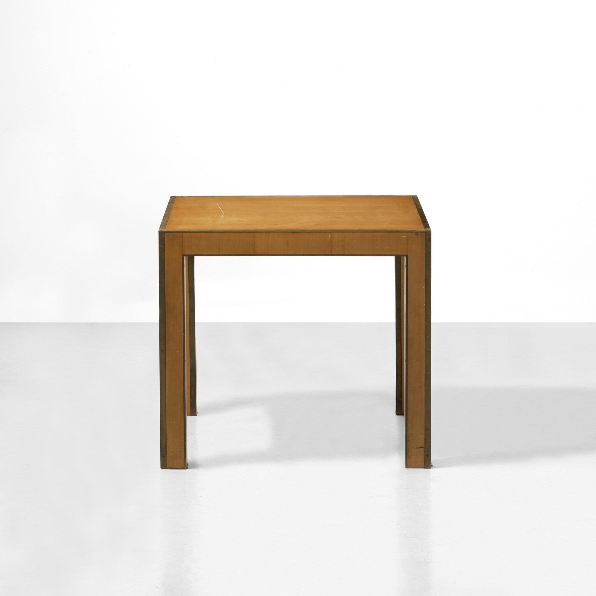 Aldo Rossi - Tavolo in legno e ottone