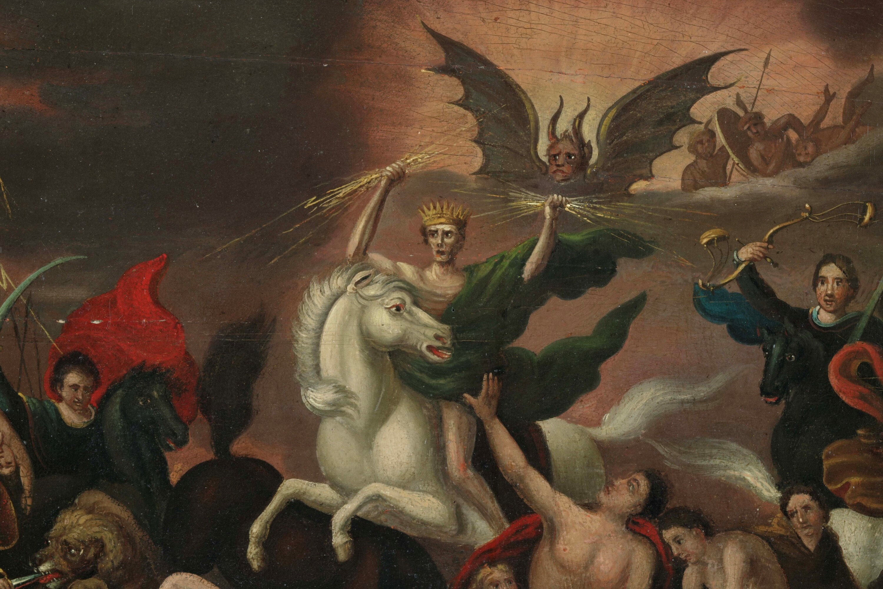 Pittore inglese del XIX secolo, King of Terror