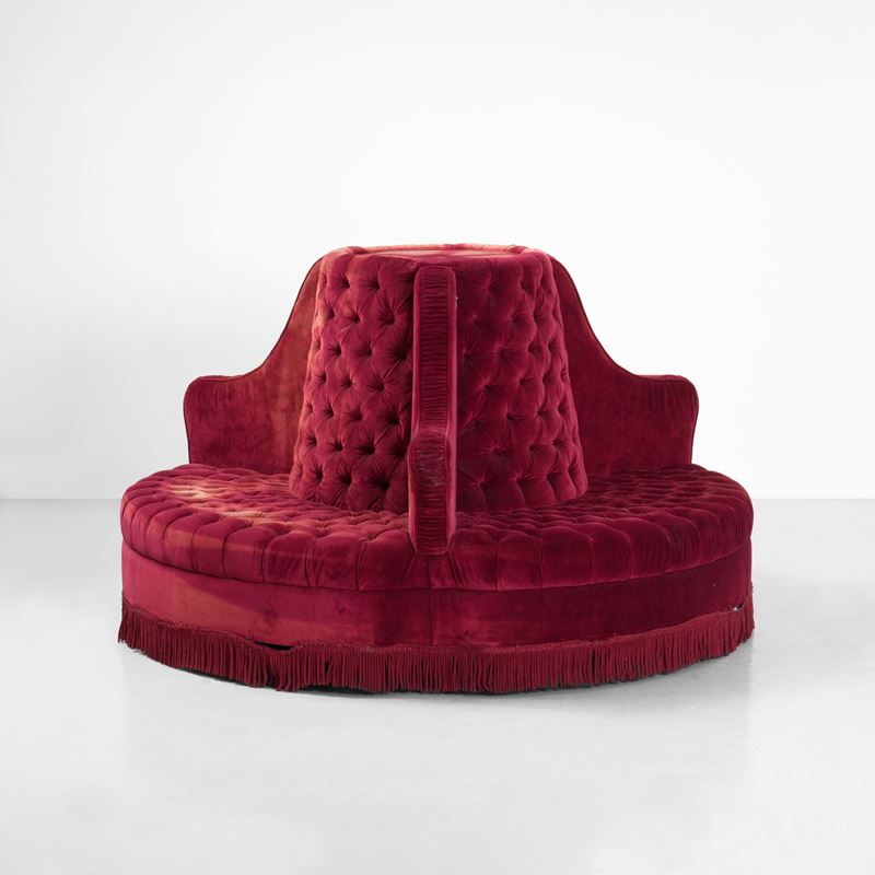 Divano circolare  - Asta Design Lab - Cambi Casa d'Aste