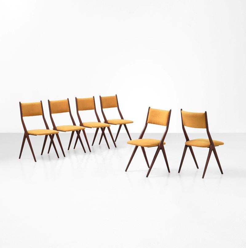 Sei sedie  - Asta Design Lab - Cambi Casa d'Aste