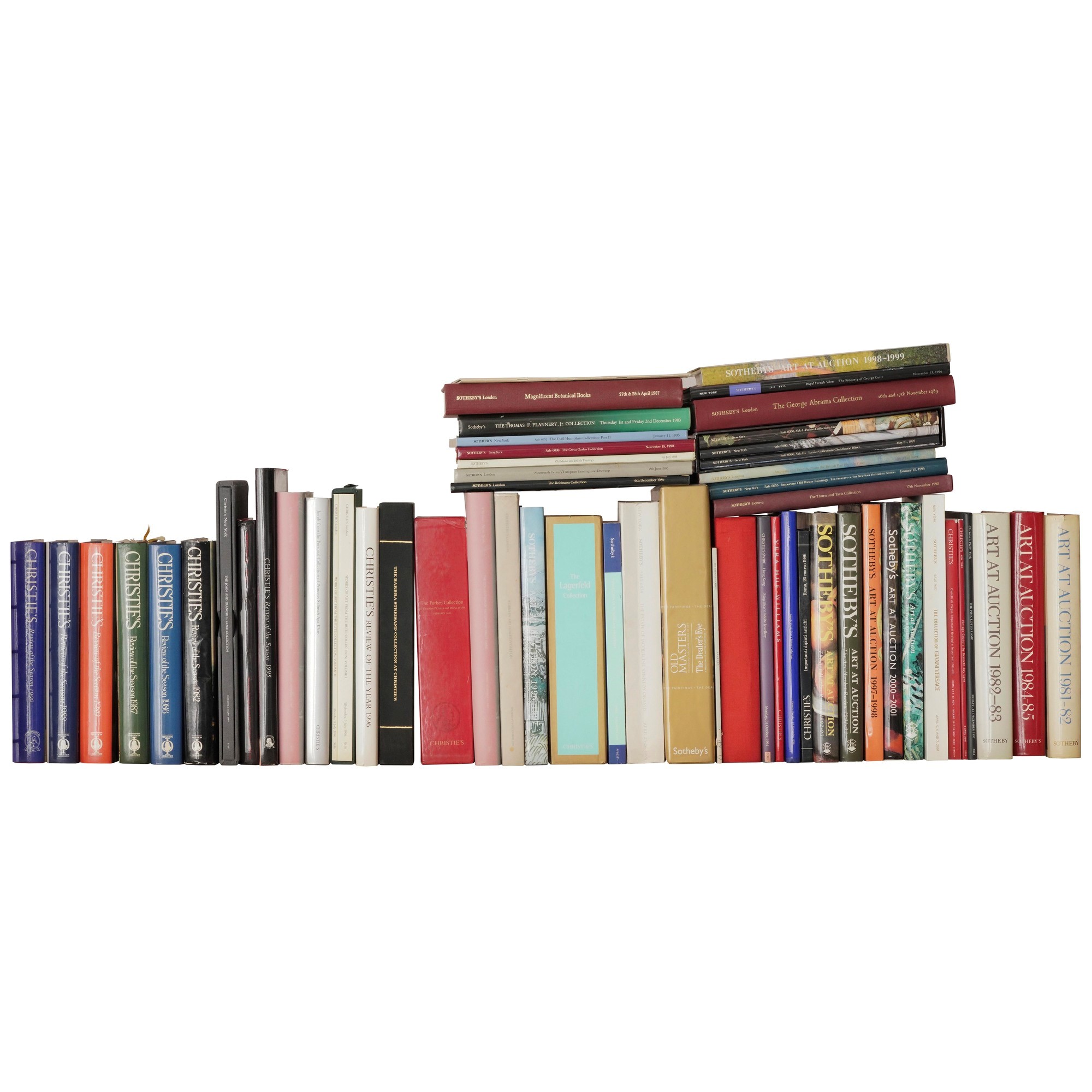 Lotto di cataloghi d’asta storici (Christie’s e Sotheby’s) — libri