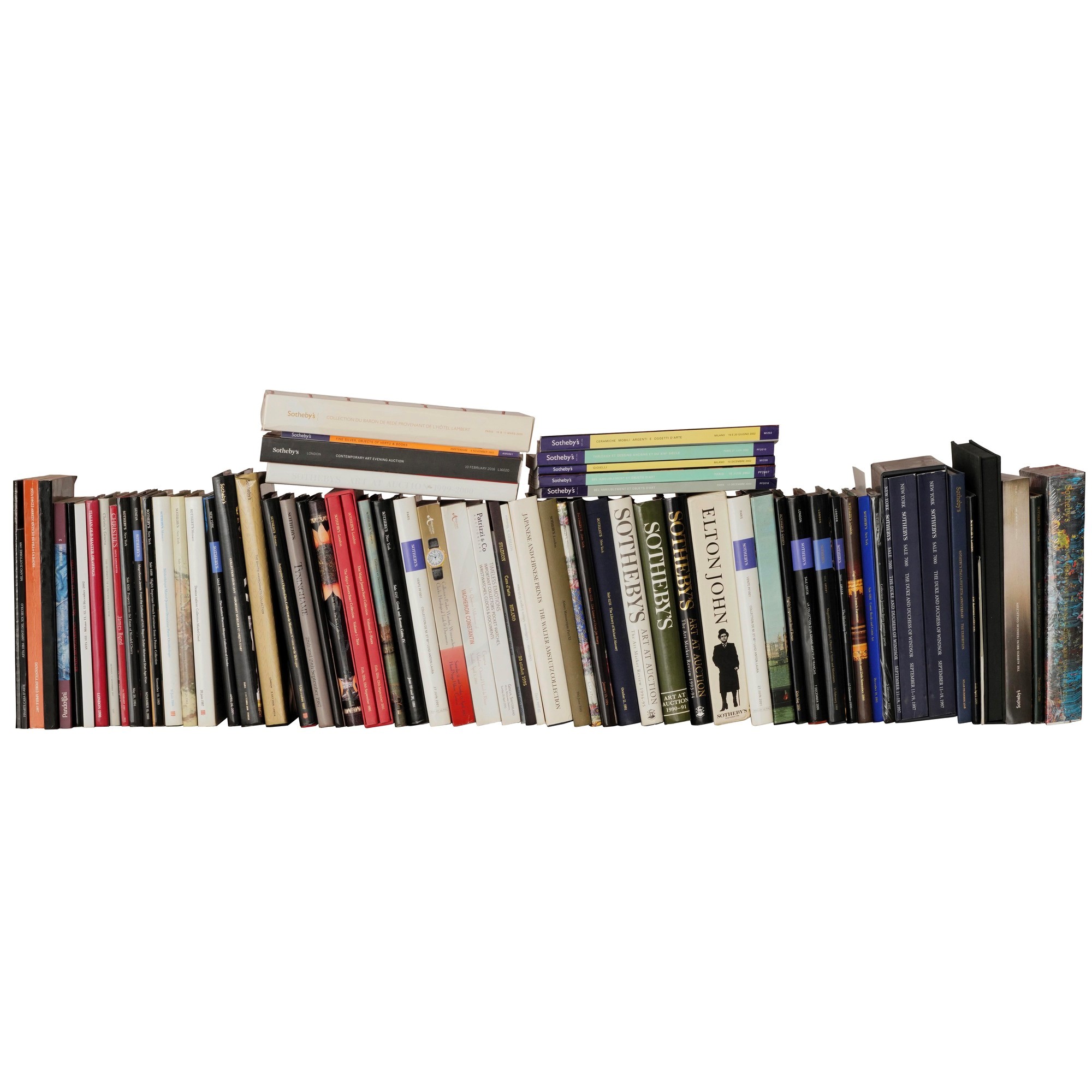 Lotto di cataloghi d’asta storici (Christie’s e Sotheby’s) — libri