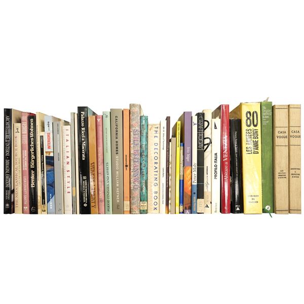 INTERIORI/ DECORAZIONE - lotto di libri