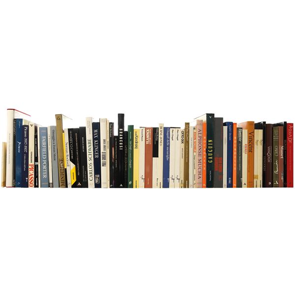 ARTE MODERNA/ ARTISTI STRANIERI PRIMA META XXe SECOLO - lotto di libri tra cui Picasso, Brancusi, Van Gogh