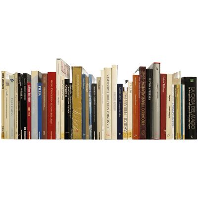 Artisti italiani della prima metà del XX secolo, Lotto di libri d’arte (tra cui Tallone, Depero e...