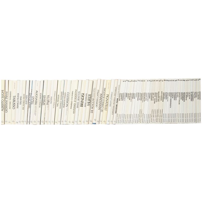 MONOGRAFIE ED. MONDADORI - lotto di libri  - Asta Libri - La Wunderkammer di Ettore Mocchetti - Cambi Casa d'Aste