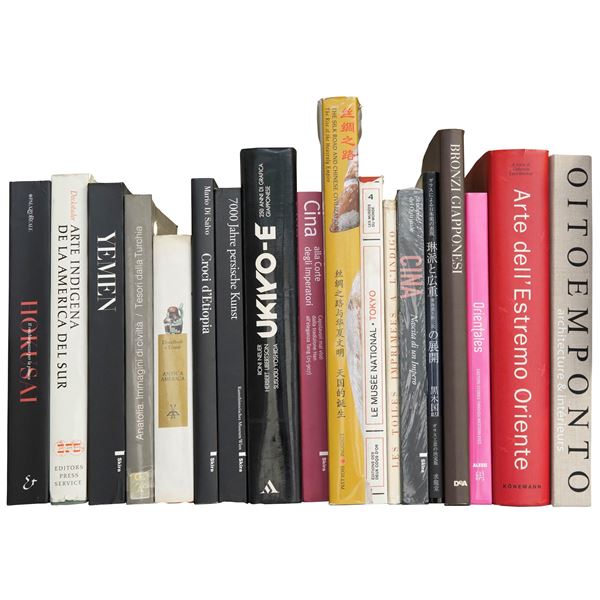 ARTE EXTRA EUROPEO - lotto di libri