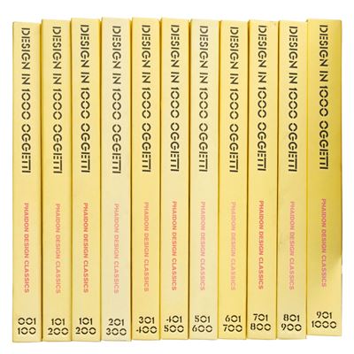 Libri, Design in 1000 oggetti — lotto di libri