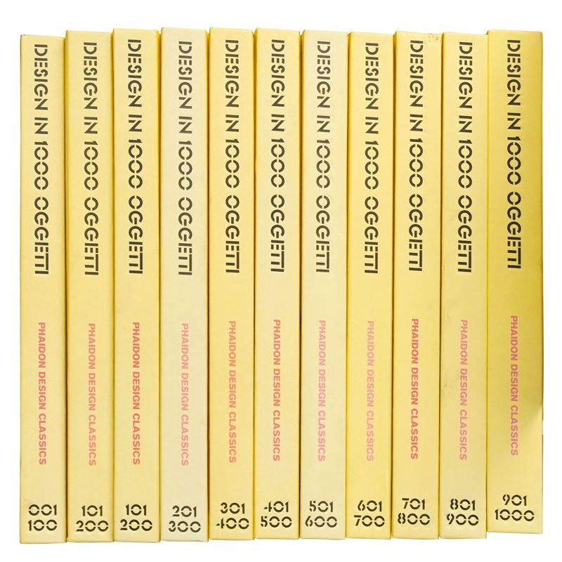 DESIGN IN 1000 OGGETTI - lotto di libri  - Asta Libri - La Wunderkammer di Ettore Mocchetti - Cambi Casa d'Aste