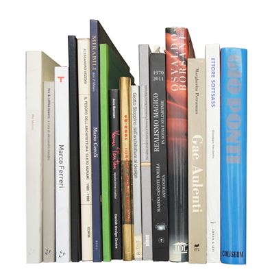 Design, monografie e libri d’arte su architettura e fotografia — lotto di pubblicazioni