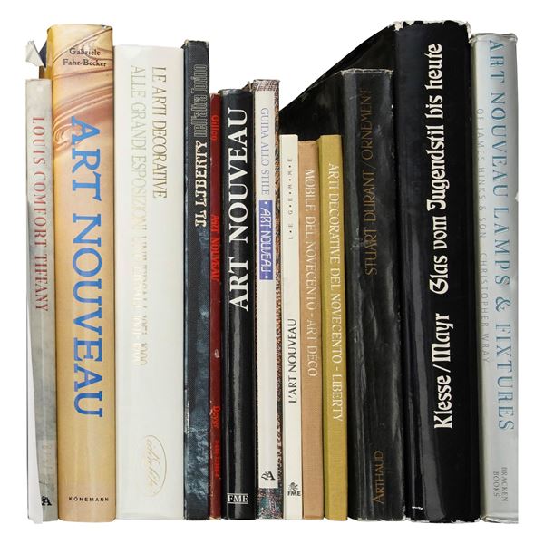 ART NOUVEAU/ LIBERTY - lotto di libri