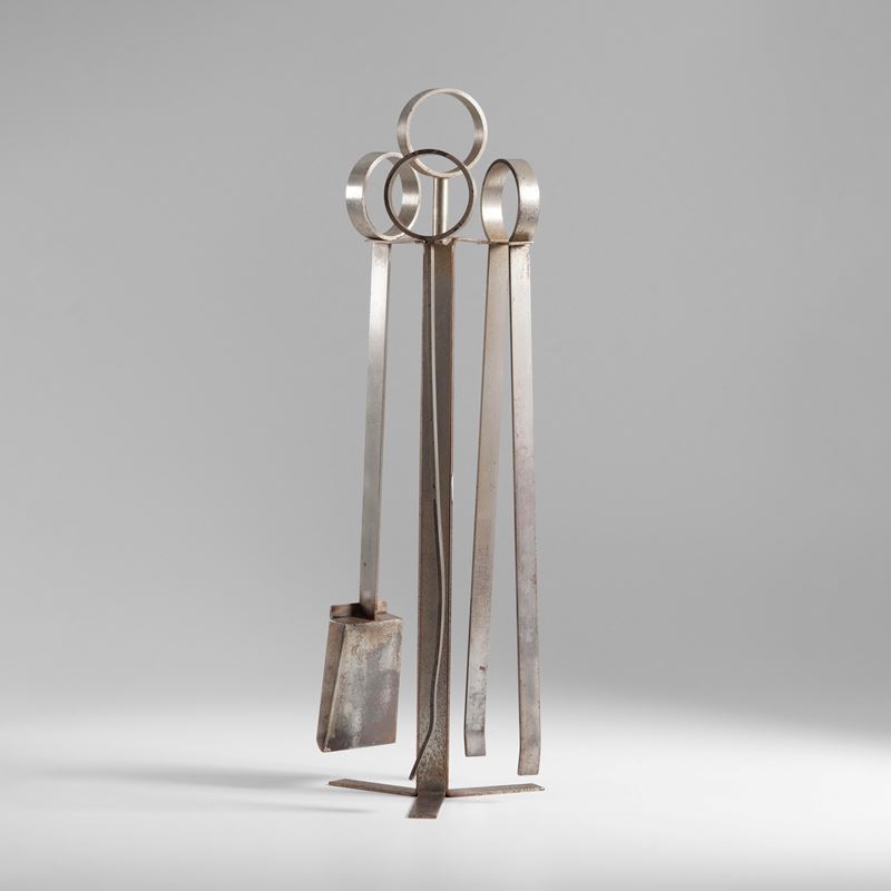 Set da camino  - Auction 20th-century design - Cambi Casa d'Aste