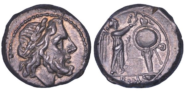 ANONIME. Vittoriato, dopo il 211 a.C.