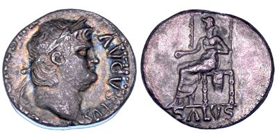 Nerone, Denario, anni 65-66 d.C.