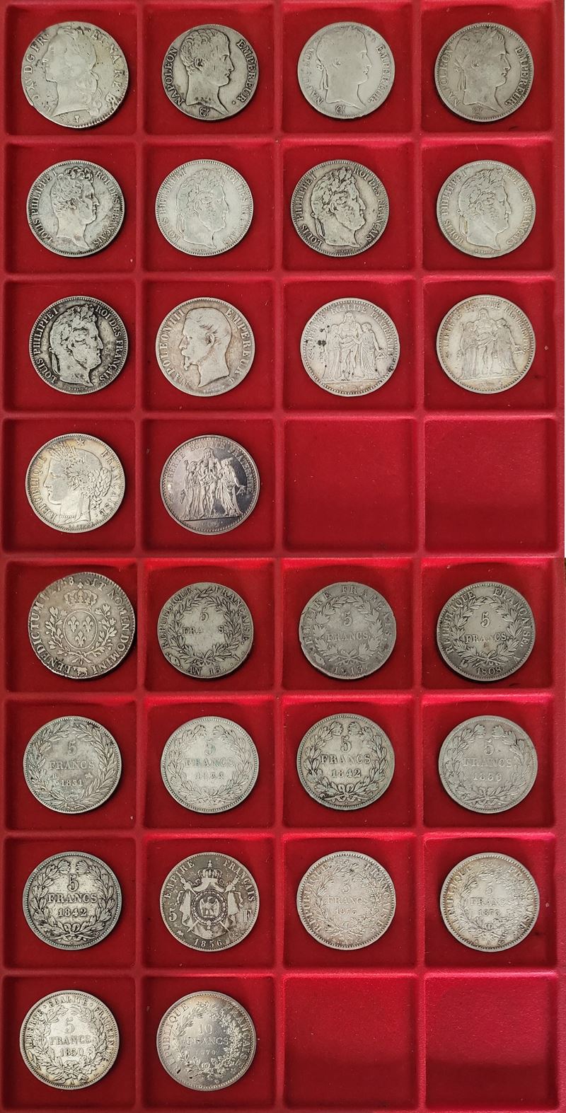 FRANCIA. Lotto di quattordici monete.  - Auction Light Numismatics - Cambi Casa d'Aste