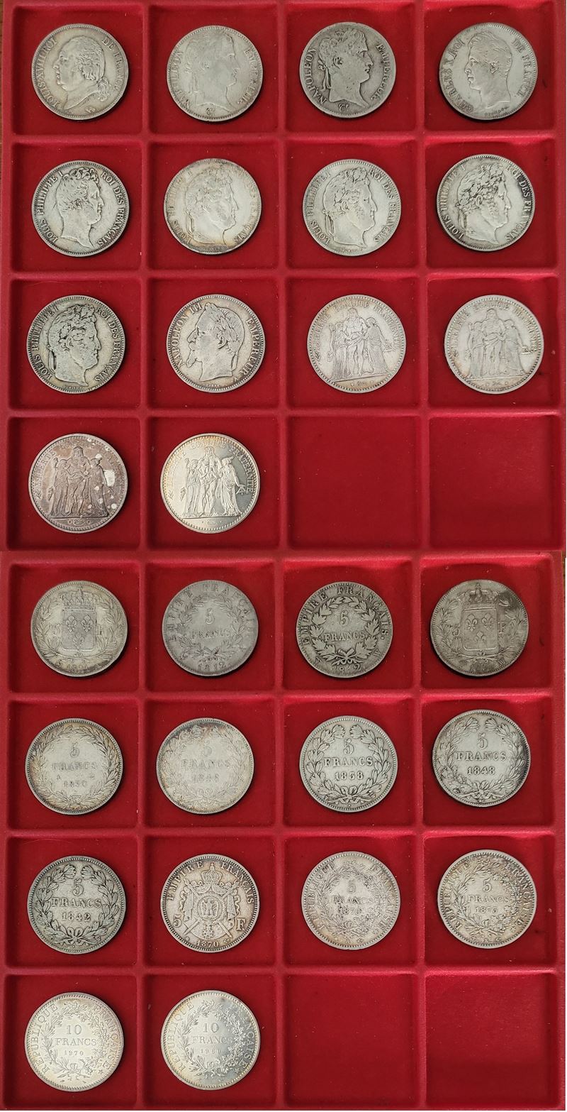 FRANCIA. Lotto di quattordici monete.  - Auction Light Numismatics - Cambi Casa d'Aste